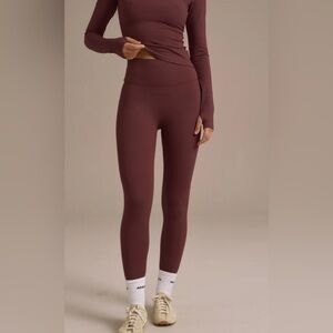 Adanola Deep Burgundy Leggings